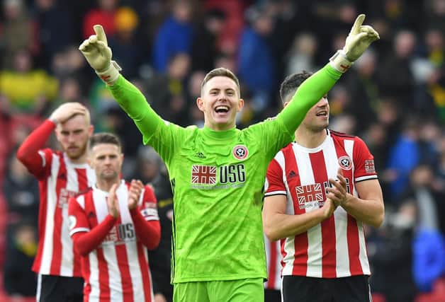 Sheffield United goalkeeper Dean Henderson has returned to Manchester United following the end of his loan: Anthony Devlin/PA Wire.