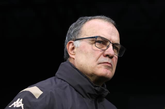 Leeds United's boss Marcelo Bielsa (Photo by Marc Atkins/Getty Images)