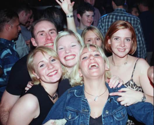 A happy Karisma crowd in1997