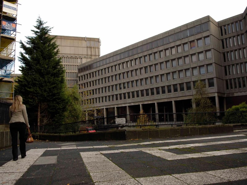 St James Square in the 2000s looked vastly different compared with the 1960s.