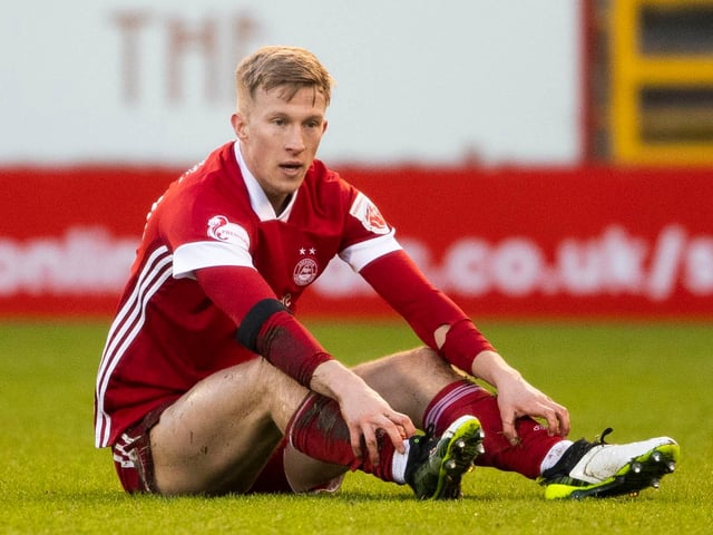 Aberdeen midfielder Ross McCrorie is expected to be sidelined for weeks rather than months with the ankle injury he suffered in the 4-1 loss at Ross County. (Press & Journal)
