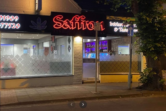 Saffron Lounge, in Ryton Street, Worksop is a favourite place to get a curry.