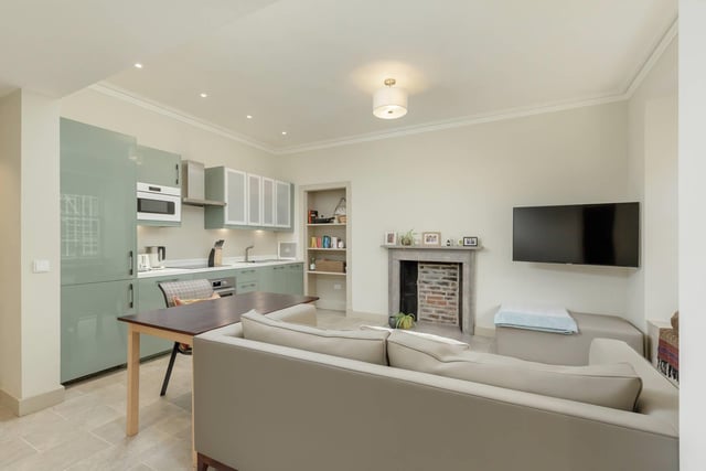 The lower ground floor has been designed to function as its own self-contained flat, with an entrance from the street. The accommodation benefits from a large open-plan kitchen and living room, a double bedroom, shower room and utility room.