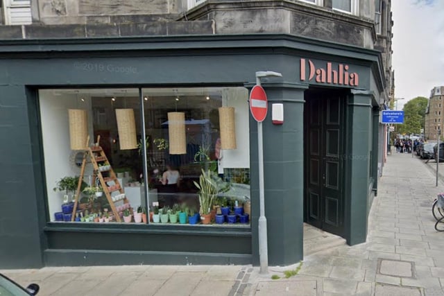 Merchiston plant shop Dahlia is also offering deliveries of new plants straight to your home.