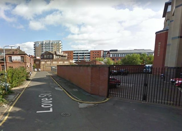 It may not look the part - but what address could be more romantic than Love Street. In recent years however, the address, behind Sheffield Crown Court, has pretty much resembled a building site as re-development work has been carried out in near Sheffield town centre.