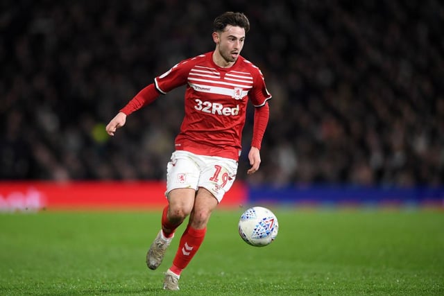 Boro looked to find the winger at every opportunity. The winger was a threat cutting in from the right but sometimes his final ball let him down. 7