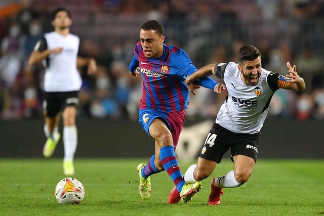 A flying full-back who plies his trade for Barcelona, it's easy to see why the Reds would be keen to lure him to Anfield.  (Photo by David Ramos/Getty Images)