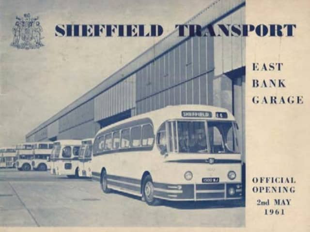 East Bank Garage - now Olive Grove Bus Depot - opened in 1961. Picture by Andy Metcalfe.
