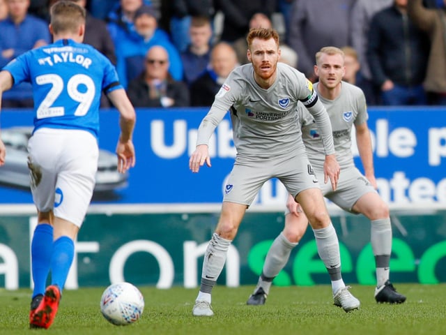 Pompey midfielder Tom Naylor