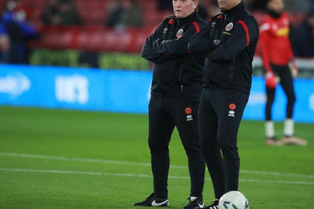 Jack Lester (right) and Stuart McCall both played for Sheffield United: Simon Bellis / Sportimage