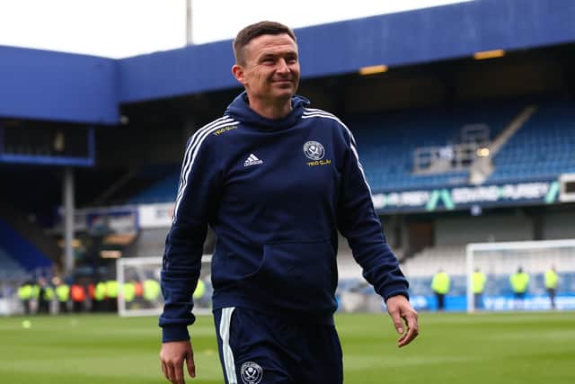 Sheffield United manager Paul Heckingbottom is preparing his team to face Fulham: David Klein / Sportimage
