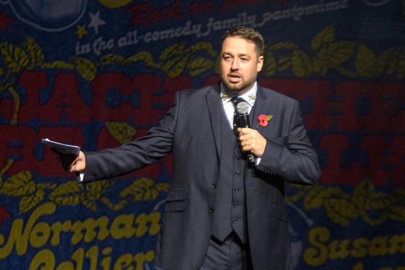 Jason Manford is set to come to the M&S Bank Arena on November 22.