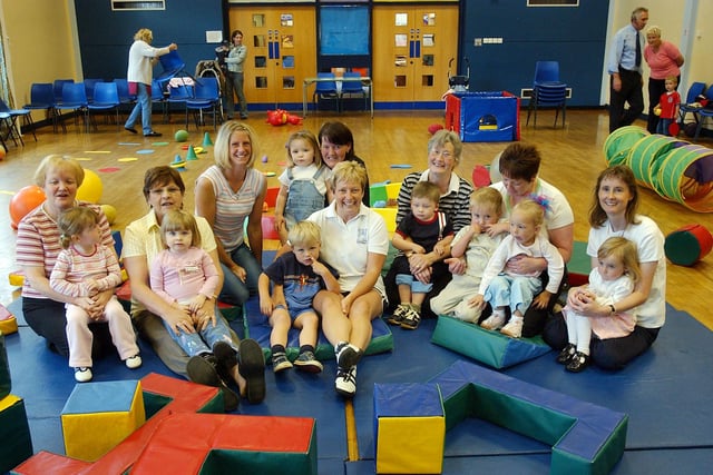 Take a look at the 2004 Fit Tots club at Manor Community Centre. Can you spot someone you know?