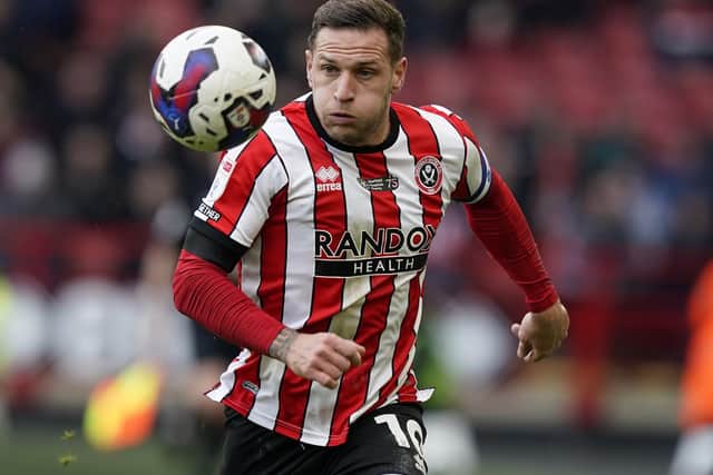 Sheffield United captain Billy Sharp went off injured against Swansea City: Andrew Yates / Sportimage