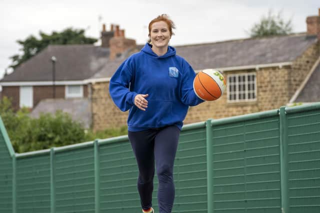 PE Teacher Frankie Arundel who is promoting the 'Get into Teaching' campaign. Picture Scott Merrylees