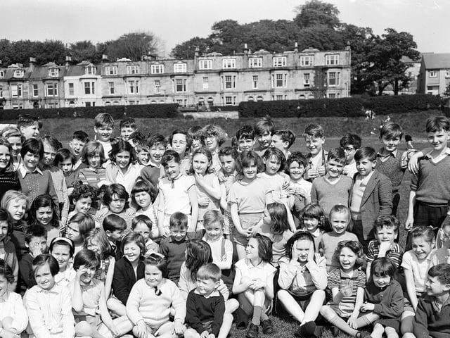 The Stockbridge Primary School Sports Day in 1963.