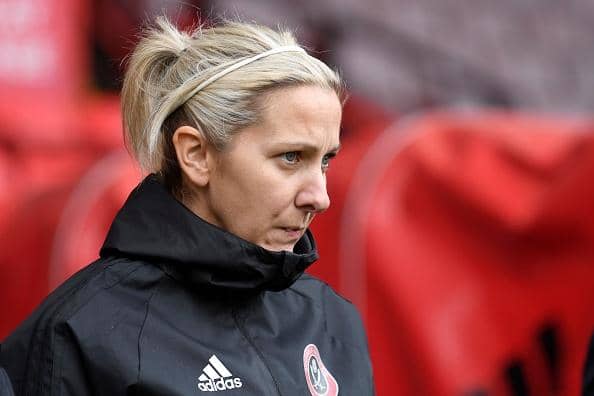Carla Ward in her time with Sheffield United: George Wood/Getty Images
