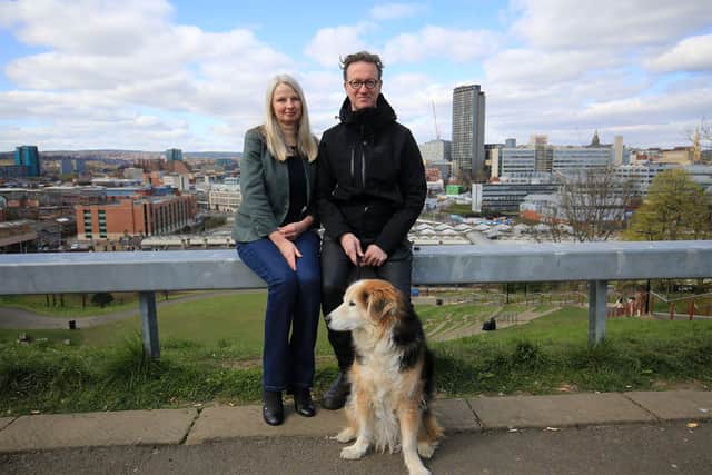 Jo Wingate and Nigel Humberstone, of the Sensoria festival which is set to return for a mixture of in person and online events this October. The festival celebrates music and film and has been going since 2008. Picture: Chris Etchells