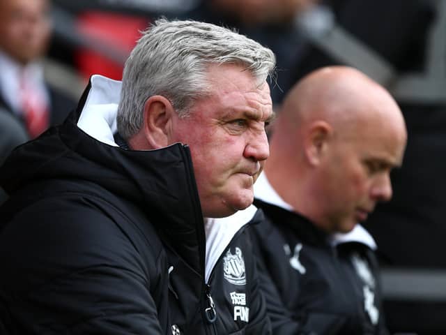 Former Sheffield Wednesday boss Steve Bruce appears set to be leaving Newcastle United after a season. (Photo by Jordan Mansfield/Getty Images)