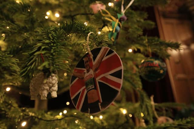 The Christmas Tree in the Lord Mayor's Parlour at the Town Hall, pictured 2019. Picture: Chris Etchells