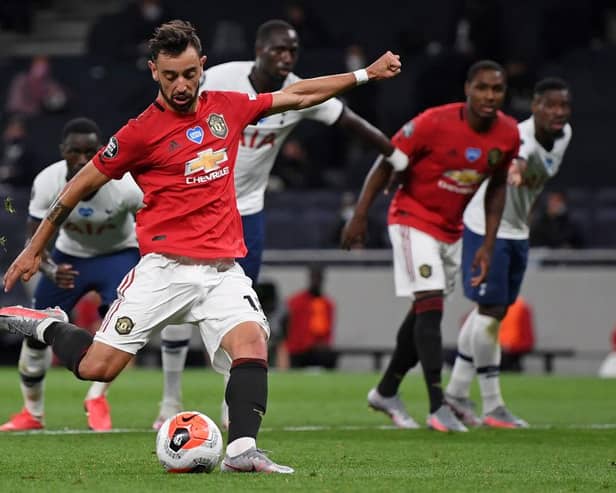 Brune Fernandes has averaged over 7 points a game in his six appearances for Man United (Getty Images)