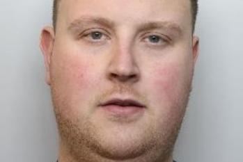 Pictured is Daniel Senior, aged 30 at the time of sentencing in April, of Houstead Road, at Handsworth, Sheffield, who was sentenced to four years of custody at Sheffield Crown Court after he admitted producing class B drug cannabis, possessing class A drug cocaine with intent to supply, possessing class A drug ecstasy, and possessing class C drug alprazolam after a police raid at his home.