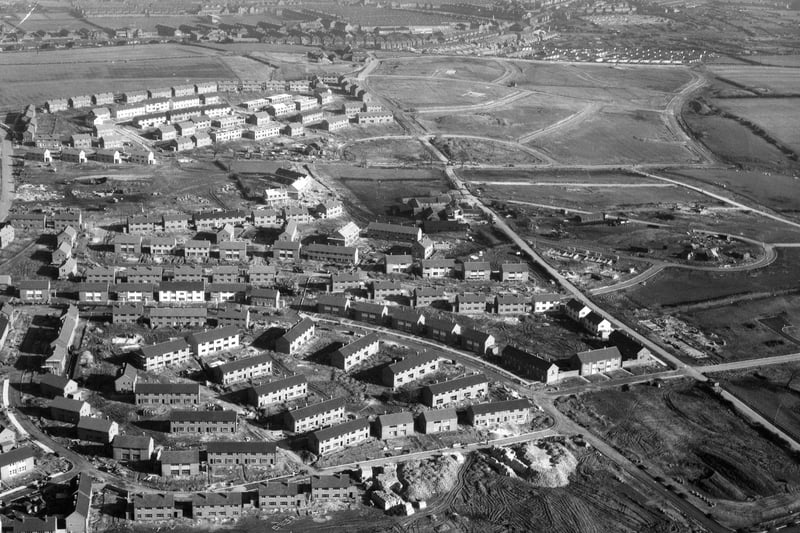 An aerial view of Peterlee in 1963. Does this bring back memories?