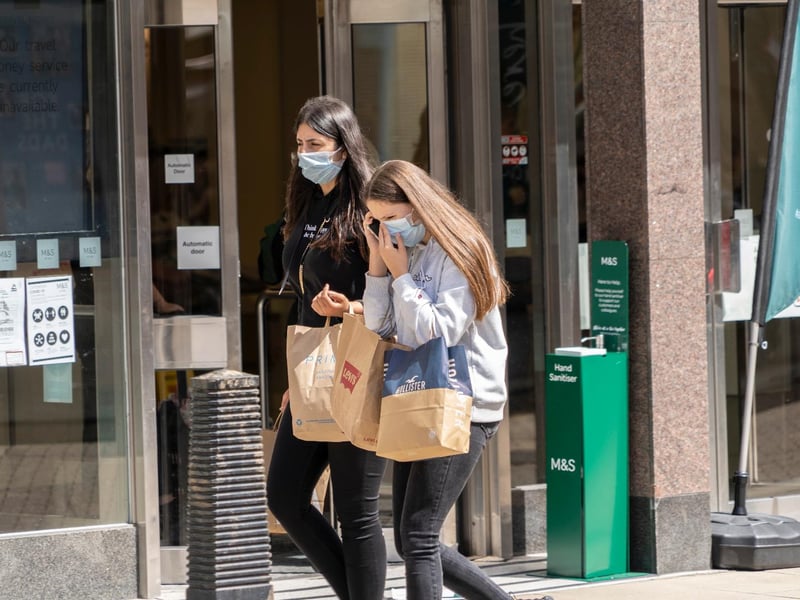 People will still be required to wear face coverings indoors in public places - such as shops - and on public transport. 

But children under 12 are now exempt from having to wear a face mask in any setting.