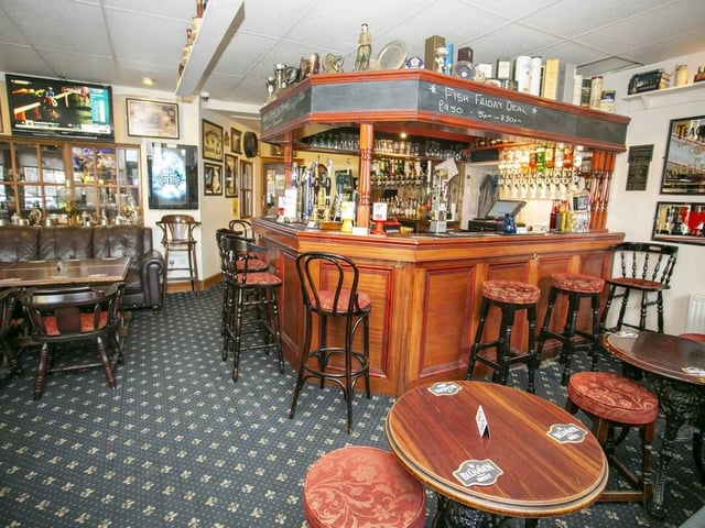 There is a public bar area in addition to the lounge bar