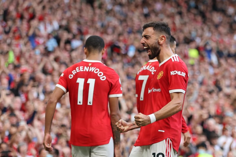 Manchester United star Bruno Fernandes looks to be close to signing a new five-year deal with the club, that will see his wages rise to a hefty £250k per week. He scored 18 goals and provided 12 assists in the Premier League last season. (The Sun)