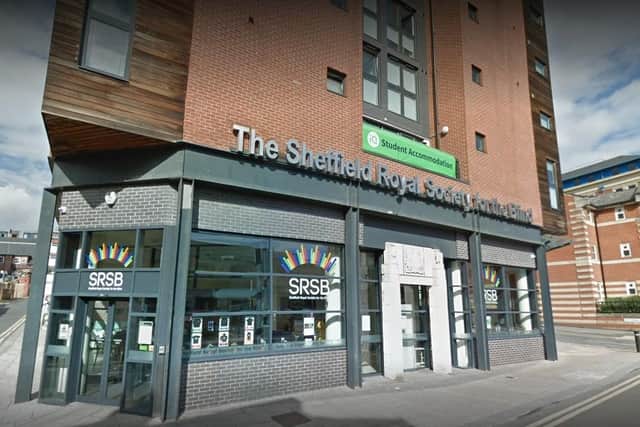 The Sheffield Royal Society for the Blind's centre on Mappin Street. Picture: Google