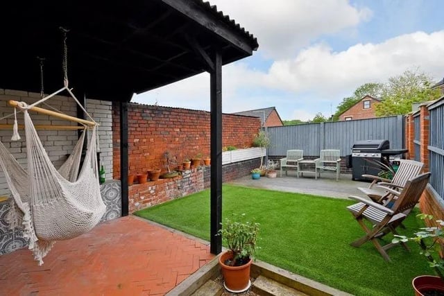 The rear garden has also been improved by recent owners, with the agents describing it as having been "carefully conceived".