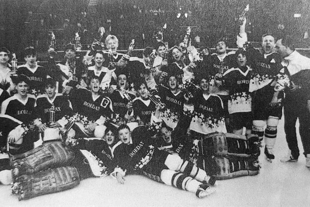 In 1991 junior ice hockey side Fife Flames beat English opponents Romford Hornets 5-0 at Wembley to win the U16 British Championship.