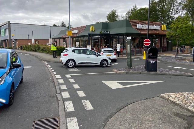 McDonald's has introduced a number of safety measures at its sites.
