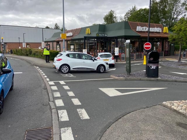 McDonald's has introduced a number of safety measures at its sites.