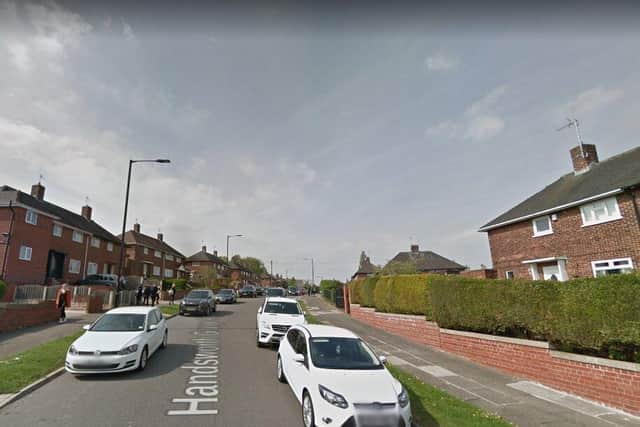 It happened in the Handsworth Grange Close area.