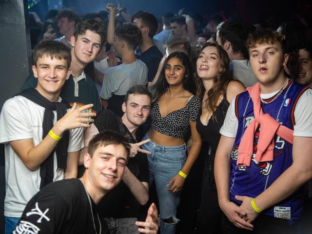Freshers partying at The Astoria.