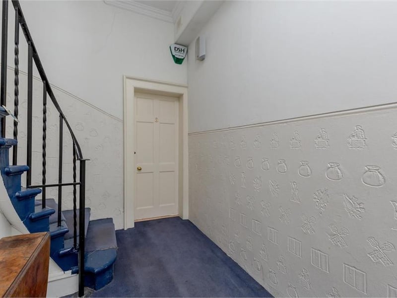 Door to apartment.