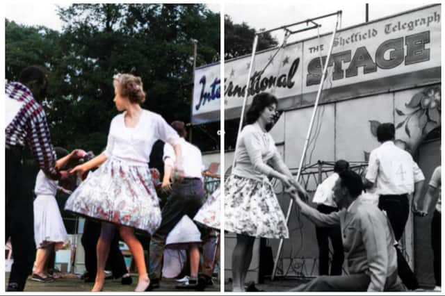 We have used technology to colourise another set of our pre-1970 photographs to bring new life to some of our archive pictures. This picture shows the picture after colour is added (left), and the original black and white photo (right)