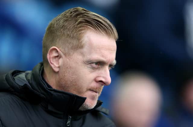 SHEFFIELD, ENGLAND - FEBRUARY 15: Garry Monk, Manager of Sheffield Wednesday looks on prior to the Sky Bet Championship match between Sheffield Wednesday and Reading at Hillsborough Stadium