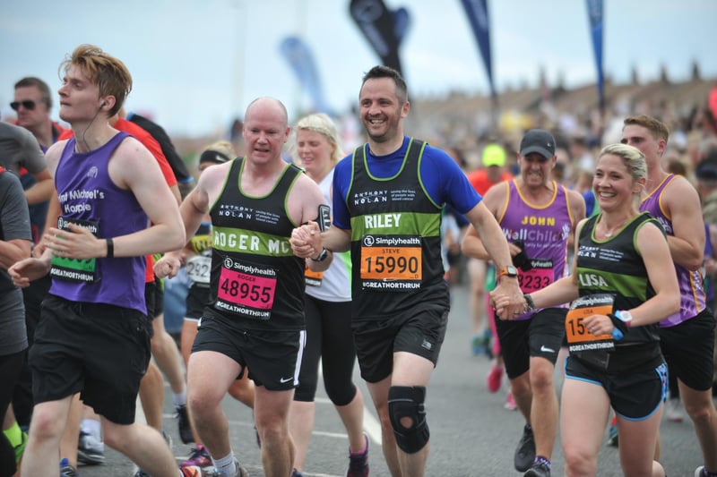 Great North Run finishers in 2017 but do you recognise them?
