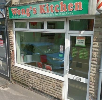 Wong's Kitchen, 16 High Street, Clay Cross, S45 9DY. Rating: 4.5/5 (based on 33 Google Reviews). "My favourite Chinese for miles! Good value for money and portion sizes. Tidy and clean. Prompt delivery."