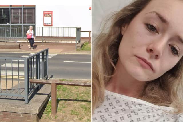 Bethany Louise Earl, 25, was knocked down in a hit and run on Stadium Way at Rotherham's Parkgate Shopping precinct on November 27, 2021. But she says she has now not been contacted by police in nearly a year.