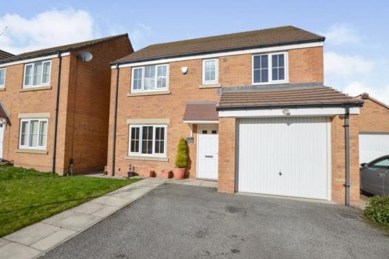 This four-bedroom detached house has an asking price of £220,000.