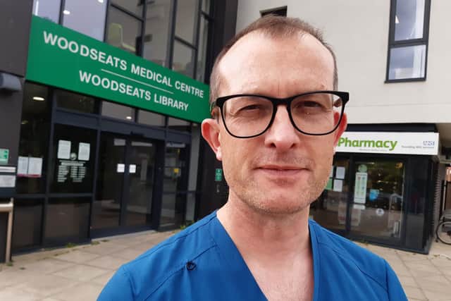 Dr Anthony Gore, of Woodseats Medical Centre. There are plans to spend £37m creating modern surgeries in parts of Sheffield to replace older buildings