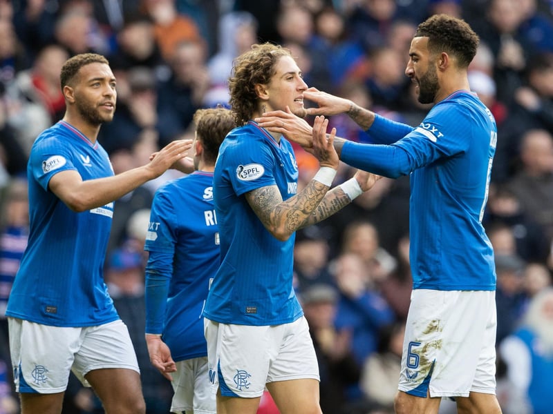 Cyriel Dessers scored twice and there was a goal apiece for Mohamed Diomande, Oscar Cortes and Fabio Silva as Rangers romped to a big win.