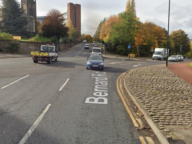Bernard Road, coming from Attercliffe and past the incinerator, is likely to be very popular when the CAZ comes in because it actually gets you to several non-chargeable places. Turn left on to Cricket Inn Road or carry on along Bernard Street. Just don’t turn right down Broad Street.