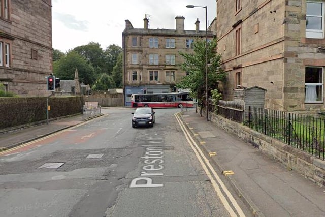 Road closed at Dalkeith Road due to carriageway resurfacing