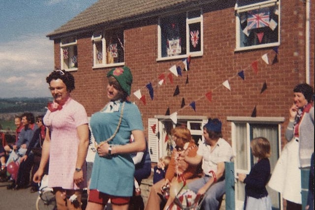 A sliver jubilee party in Woodhouse, Sheffield