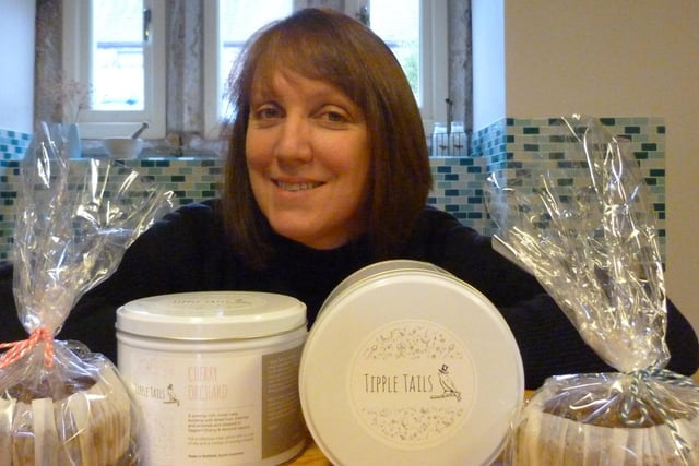Baker Jane Stammers, founder of Tipple Tails, continues to supply fine fruit cakes for delivery. (www.reallygreatfruitcake.co.uk)